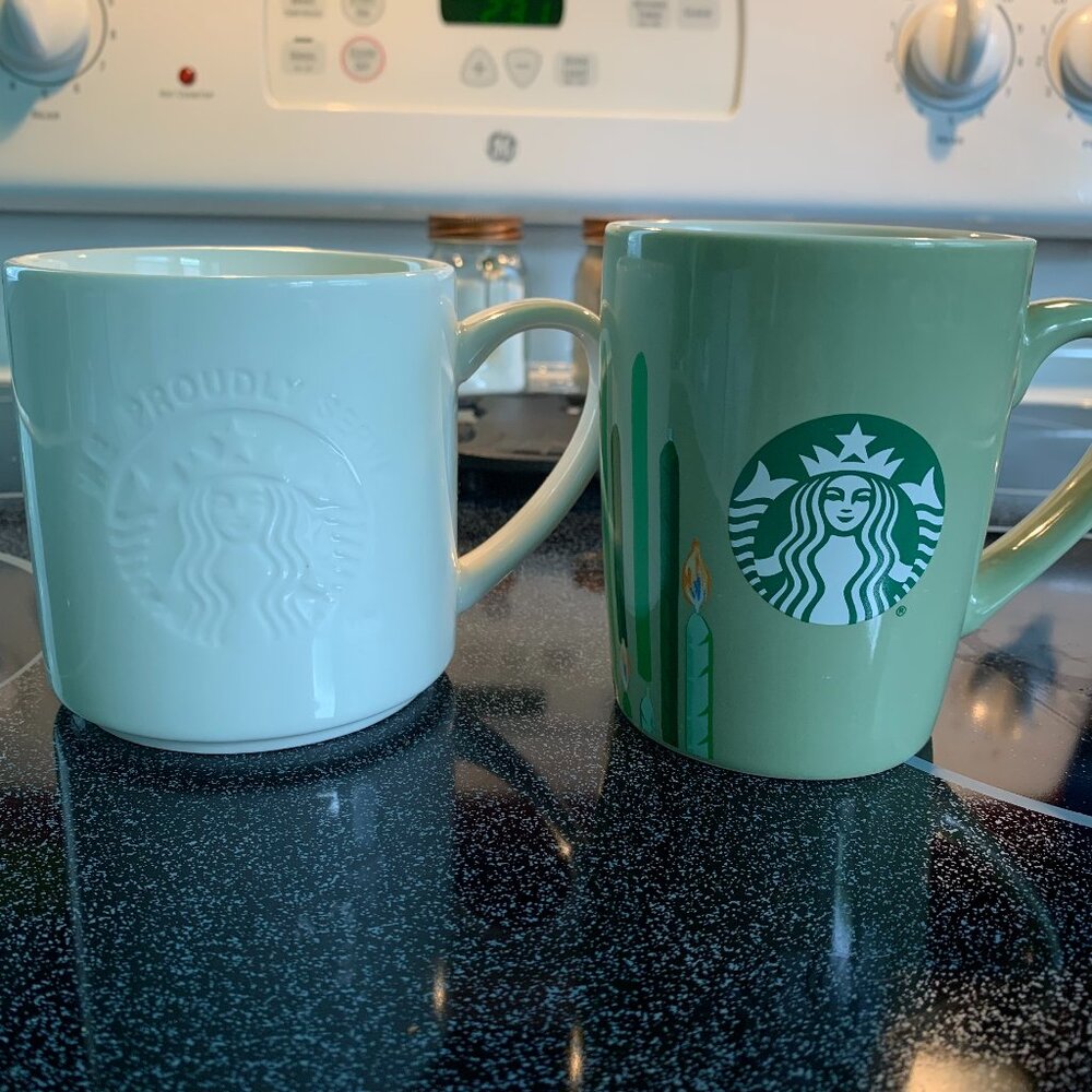 Two Starbucks Mugs from 2021